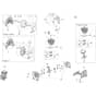 Stark 4410 S -  - Efco Brushcutter Engine Diagram