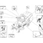 Swift 372e - 2022-2025 - 2T0250481/ST1M - Stiga Ride On Mower Electric Parts Diagram