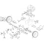 SWS 800 G - 2016-2017 - 219802532/S16 - Stiga Sweeper Transmission Diagram