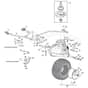 T38H - 2016-2019 - 2T2610406/SF - Mountfield Ride On Mower Transmission Diagram