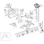 Cobra T60RB - Tiller Main Diagram