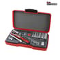 Teng T1436 Socket Set of 36 Metric 1/4in Drive - T1436