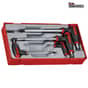 Teng TTHEX7 7 Piece Metric Hex T Handle Drivers - TC24