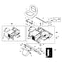 John Deere TH - PC9463 - Seat - ST486544