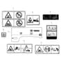 John Deere TH - PC9463 - Labels - ST486578