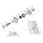 John Deere TH - PC9463 - Reduction Shaft - ST559104