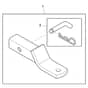 John Deere TH - PC9602 - Drawbar Kit - ST850390
