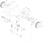 Toro TimeMaster TM76 76cm - 21815 (417300000 - 418599999) Rear Wheel and Height-of-Cut
