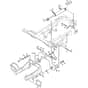 TITAN 740 DC - 2013-2014 - 13-7461-11 - Stiga Front Mower Lifting Device Diagram