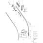 McCulloch TM251 - 952715438 - 2009-04 - Shaft & Handle (2) Parts Diagram