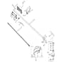 McCulloch TM251 SST - 2010-08 - Shaft & Handle (2) Parts Diagram