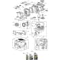 TM 16 43 - 2010 - 2T1110433/M10 - Mountfield Ride On Mower Engine TRE0801 Diagram