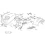 TM 19 43 H - 2010 - 2T1210233/MF0 - Mountfield Ride On Mower Body Diagram