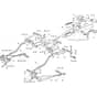 TM 40 H - 2009 - 2T6562433/MTF - Mountfield Ride On Mower Cutting plate lifting Diagram