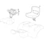 TORNADO 3108 H - 2020 - 2T1210481/ST1 - Stiga Ride On Mower Seat Diagram