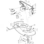 TORNADO 3108 H - 2019 - 2T1240281/ST1 - Stiga Ride On Mower Cutting Plate Diagram