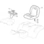 TORNADO 4108 HW - 2021 - 2T1220481/AP20 - Stiga Ride On Mower Seat Diagram