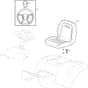TORNADO 4108 HWL AP - 2021-2023 - 2T1240481/AP21 - Stiga Ride On Mower Seat Diagram