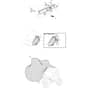 Tornado 598e - 2022-2025 - 2T0665481/ST2 - Stiga Ride On Mower Options Diagram
