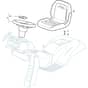 TORNADO 6108 HW - 2017-2019 - 2T1800681/17 - Stiga Ride On Mower Seat Diagram