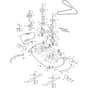 TORNADO 6108 HW - 2020-2021 - 2T1845481/ST1 - Stiga Ride On Mower Cutting Plate Diagram