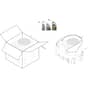 TORNADO 6121 HW - 2020 - 2T1945481/ST1 - Stiga Ride On Mower Engine Cover Diagram