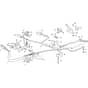 TORNADO 7108 W - 2022-2023 - 2T1845481/ST2 - Stiga Ride On Mower Brake and Gearbox Controls Diagram