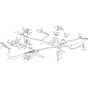 TORNADO 7108 W Special - 2024-2025 - 2T1835381/ST1 - Stiga Ride On Mower Brake and Gearbox Controls Diagram