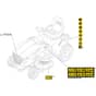 Tornado 7108e - 2022 - 2T1270481/ST2 - Stiga Ride On Mower Labels Diagram
