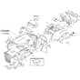 TORNADO 9121 W - 2024 - 2T1945381/ST2P - Stiga Ride On Mower Body Diagram