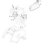 TORNADO 9121 W - 2023-2024 - 2T1945481/ST2 - Stiga Ride On Mower Fuel Tank Diagram