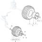 TORNADO 9121 W - 2023-2024 - 2T1945481/ST2 - Stiga Ride On Mower Wheel Diagram