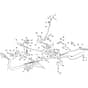 TORNADO 9121 W - 2024-2025 - 2T1950381/ST1 - Stiga Ride On Mower Brake and Gearbox Controls Diagram