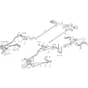 TORNADO 9121 W - 2024-2025 - 2T1950381/ST1 - Stiga Ride On Mower Cutting Plate Lifting Diagram