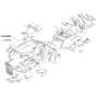 TORNADO PRO 9121 XWSY - 2020-2021 - 2T3040381/ST1 - Stiga Ride On Mower Body Diagram