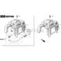 TR 425 HJ - 2023 - 281210003/21 - Stiga Trimmer Top Cover Diagram