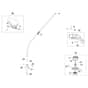 TR 61 E - Oleo-Mac Brushcutter Transmission Diagram