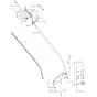 McCulloch TRIM MAC SL - TRIM MAC SL+ - 2010-07 - Shaft & Handle (1) Parts Diagram
