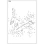 Husqvarna TS100i - 970745102 - Chassis