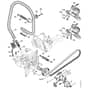 Genuine Stihl TS420 / D - Clutch, Handlebar