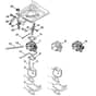 Stihl TS510 - Throttle Control - Parts Diagram