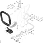 Stihl TSA350.0 - Handlebar, Water Connection - Parts Diagram