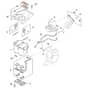 Stihl TSA 500.0-B - Electric Motor, Electronic Module, Battery Compartment - Parts Diagram