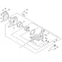Stihl TSA 500.0-B - Electric Motor, Motor Housing - Parts Diagram