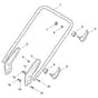 TURBO 48 S BW PLUS H - 2010-2013 - 299486031/S10 - Stiga Rotary Mower Handle Lower Part Diagram