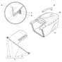 TURBO 48 SE B - 2016 - 299486528/S16 - Stiga Rotary Mower Grass Catcher Diagram
