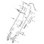 TURBO 48 SE B - 2016 - 299486528/S16 - Stiga Rotary Mower Handle Upper Part Diagram