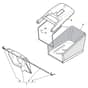 TURBO 53 S BW PLUS B - 2010-2011 - 299536021/S10 - Stiga Rotary Mower Grass Catcher Diagram