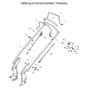 TURBO EXCEL 50 S B BBC - 2010-2011 - 290508021/S10 - Stiga Rotary Mower Handle Upper Part Diagram