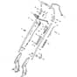 TURBO EXCEL 55 S H B - 2011 - 290558031/S10 - Stiga Rotary Mower Handle Upper Part Diagram